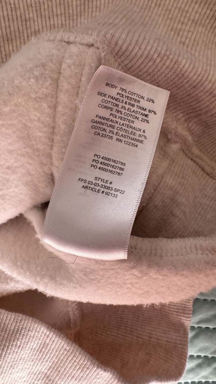 Tna Cozy Fleece Boyfriend Hoodie in Oatmeal Heather - Picture 3 of 5